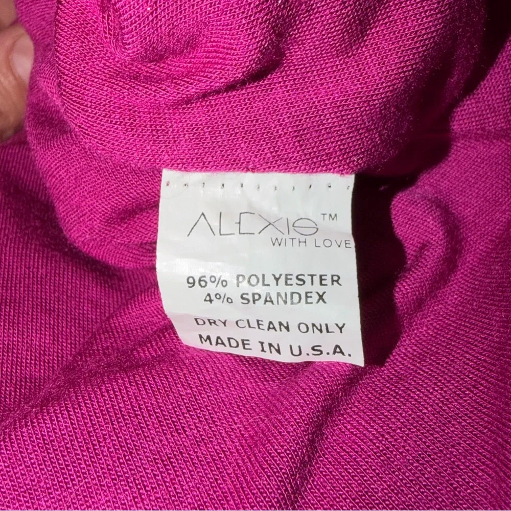 Alexis Fuchsia Knit A-Line Skirt XS